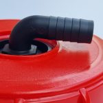 Pokrov s HoseFlow oddušnikom 20mm za IBC cisterno