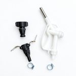 Set za točenje AdBlue točilna ročka, Nexus Base adapter za IBC cisterno, camlock priključek in objemki