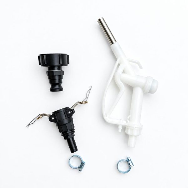 Set za točenje AdBlue točilna ročka, Nexus Base adapter za IBC cisterno, camlock priključek in objemki