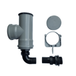 Filter deževnice Pontus z vključenim priklopom v steno cisterne