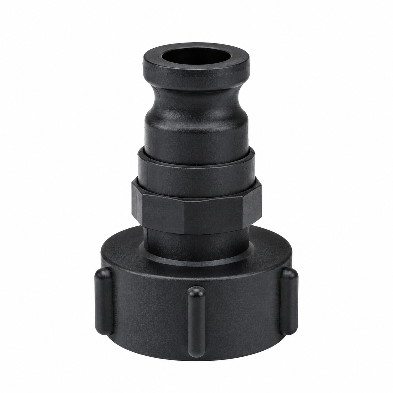 Adapter Nexus A25 za IBC cisterno z ventilom S60x6 s camlock moškim priključkom A25 Adapter Nexus A25 za IBC cisterno z ventilom S60x6 s camlock moškim priključkom A25