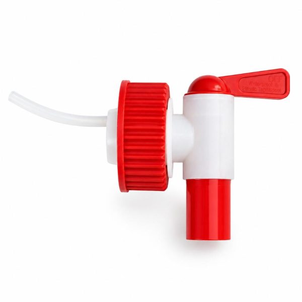 Adapter za kanister s pipo DIN50 (S50x4) z odzračevalno cevko - slika spredaj