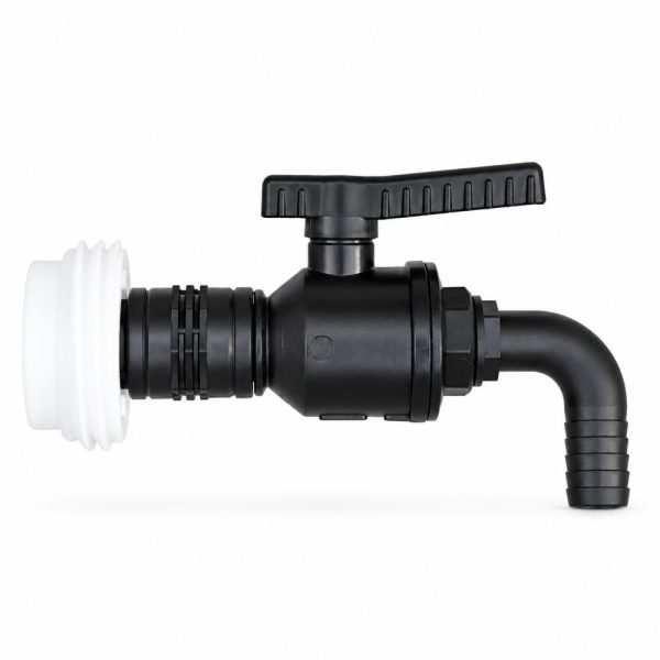 Adapter za sod DIN 71 (S70x6) z ventilom in 90° izpustom (20 mm)