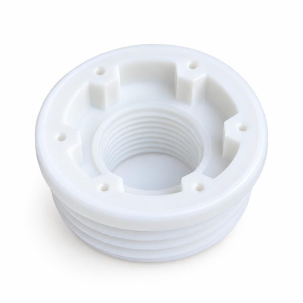 Adapter za sod z navojem S56x4 - slika od zgoraj z odstranjenim sredinskim čepom