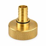 Kovinski reducir MAGNUM M 22mm za IBC cisterno – pogled od spredaj.
