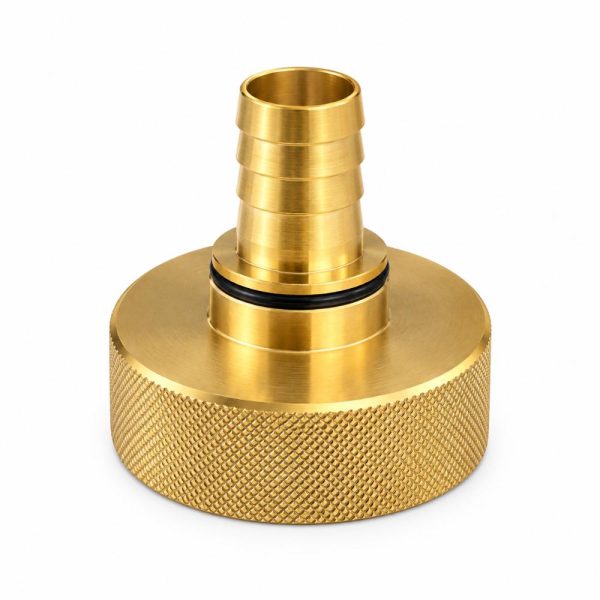 Kovinski reducir MAGNUM M 22mm za IBC cisterno – pogled od spredaj.